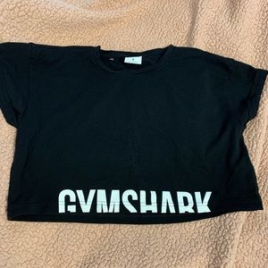 gymshark fraction crop top